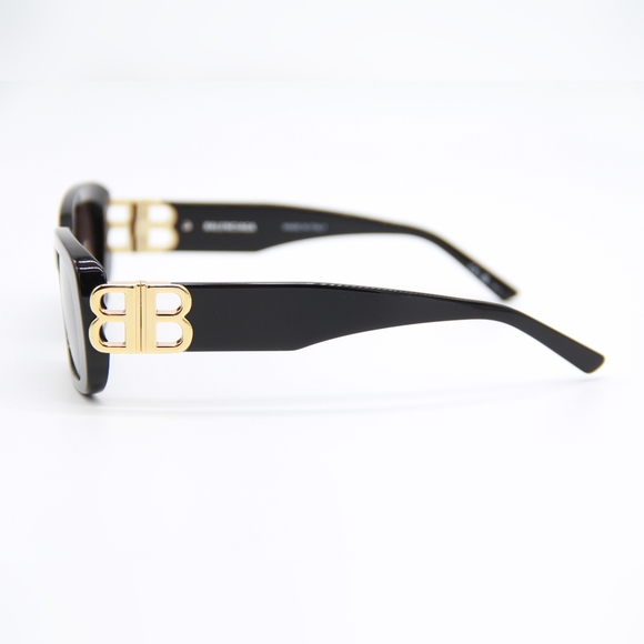 NEW BALENCIAGA SUNGLASSES BB0310SK 001 BLACK EYEWEAR BALENCIAGA - Picture 7 of 11